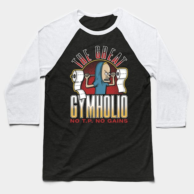 Gymholio Baseball T-Shirt by CoDDesigns